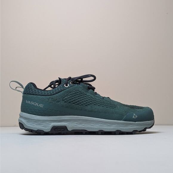 NWOT Vasque Womens Size 8.5M 7499 Breeze LT NTX Low Trail Shoe Blue Spruce Suede - Picture 1 of 8